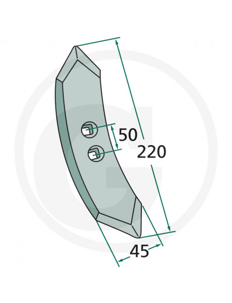 Hrot 220mm
